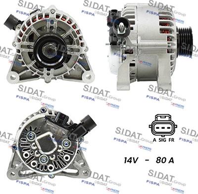 Fispa A12VS0152A2 - Alternator www.molydon.hr