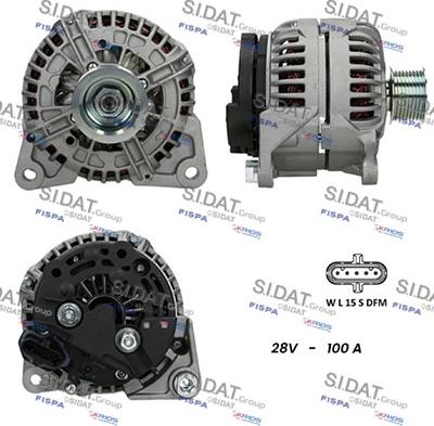 Fispa A24BH0096 - Alternator www.molydon.hr