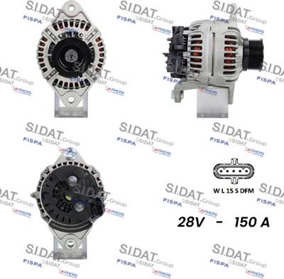 Fispa A24BH0091 - Alternator www.molydon.hr