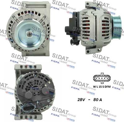 Fispa A24BH0097 - Alternator www.molydon.hr