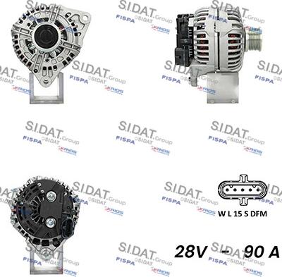 Fispa A24BH0045AS - Alternator www.molydon.hr