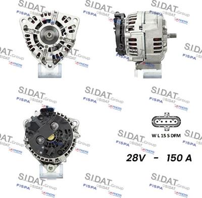 Fispa A24BH0046 - Alternator www.molydon.hr