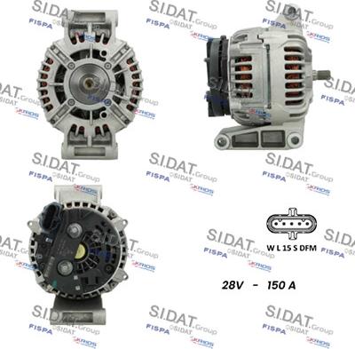 Fispa A24BH0047 - Alternator www.molydon.hr