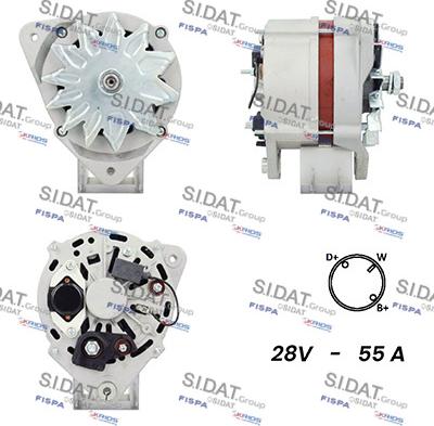 Fispa A24BH0007A2 - Alternator www.molydon.hr