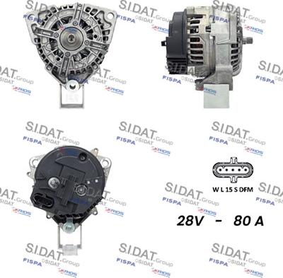 Fispa A24BH0015 - Alternator www.molydon.hr