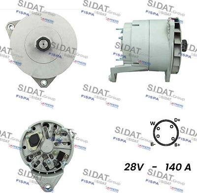 Fispa A24BH0010A2 - Alternator www.molydon.hr