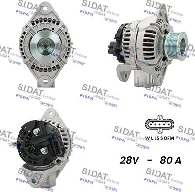 Fispa A24BH0083A2 - Alternator www.molydon.hr