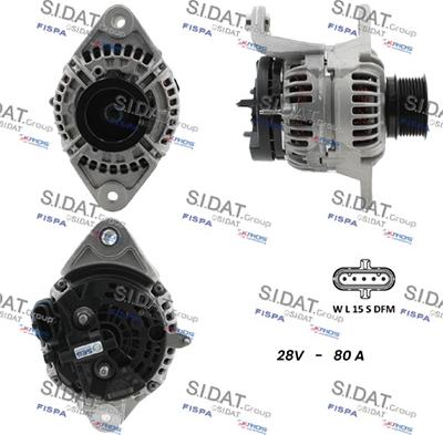 Fispa A24BH0083 - Alternator www.molydon.hr