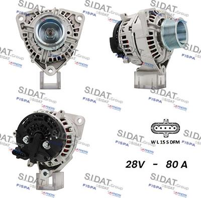 Fispa A24BH0038A2 - Alternator www.molydon.hr