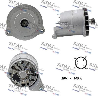 Fispa A24BH0033A2 - Alternator www.molydon.hr