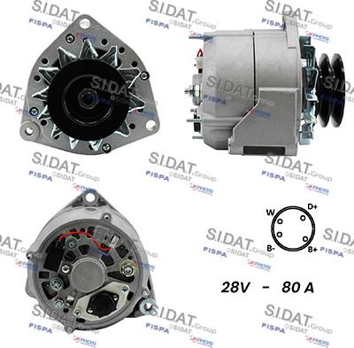 Fispa A24BH0032A2 - Alternator www.molydon.hr