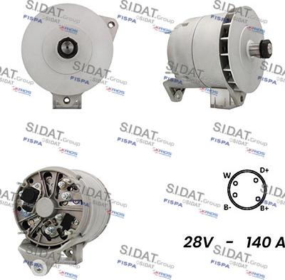 Fispa A24BH0037A2 - Alternator www.molydon.hr