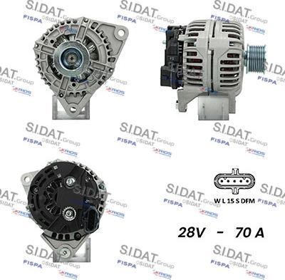 Fispa A24BH0025AS - Alternator www.molydon.hr