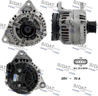 Fispa A24BH0025 - Alternator www.molydon.hr