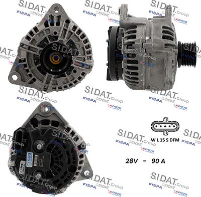 Fispa A24BH0026 - Alternator www.molydon.hr