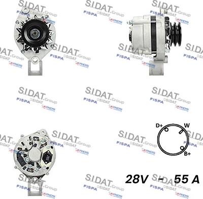 Fispa A24BH0076A2 - Alternator www.molydon.hr