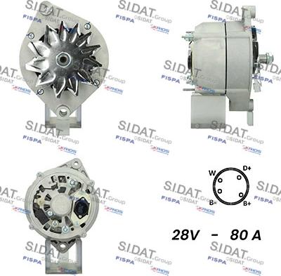 Fispa A24BH0077A2 - Alternator www.molydon.hr