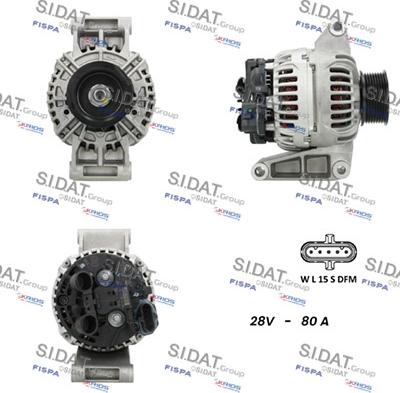 Fispa A24BH0150 - Alternator www.molydon.hr