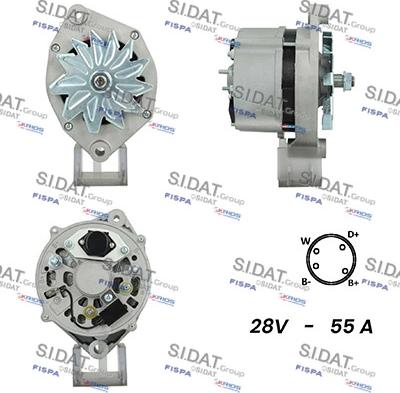 Fispa A24BH0152A2 - Alternator www.molydon.hr