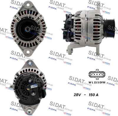 Fispa A24BH0165 - Alternator www.molydon.hr