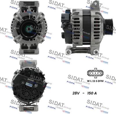 Fispa A24BH0166 - Alternator www.molydon.hr