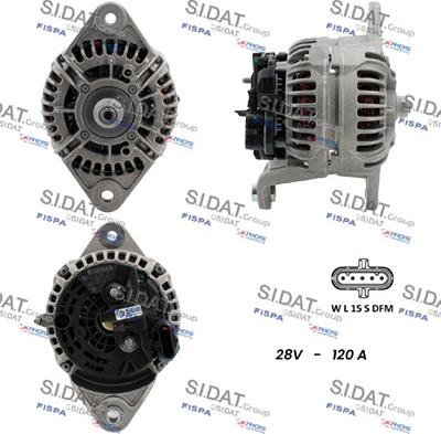 Fispa A24BH0168 - Alternator www.molydon.hr