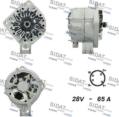 Fispa A24BH0104A2 - Alternator www.molydon.hr