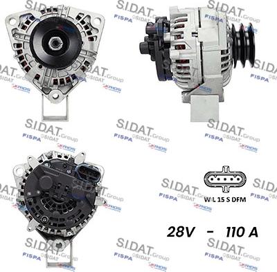 Fispa A24BH0100AS - Alternator www.molydon.hr