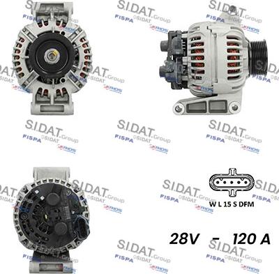 Fispa A24BH0101 - Alternator www.molydon.hr