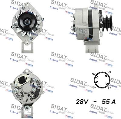 Fispa A24BH0102A2 - Alternator www.molydon.hr