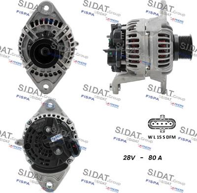 Fispa A24BH0115 - Alternator www.molydon.hr