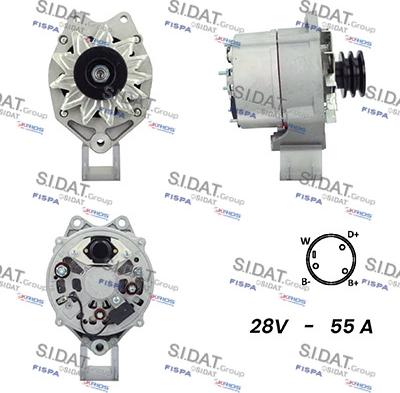 Fispa A24BH0117A2 - Alternator www.molydon.hr