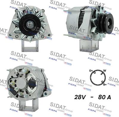 Fispa A24BH0137A2 - Alternator www.molydon.hr