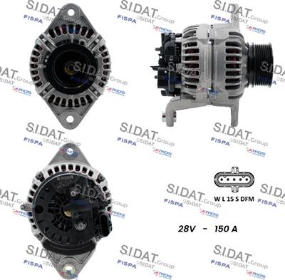 Fispa A24BH0170 - Alternator www.molydon.hr