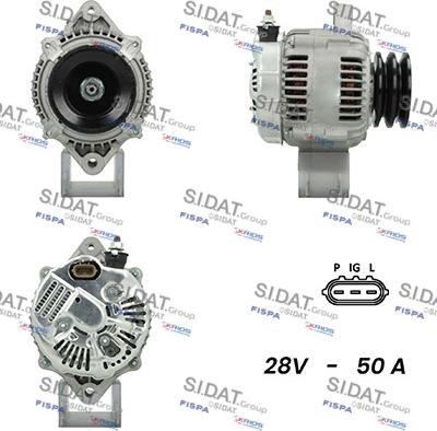 Fispa A24DE0121A2 - Alternator www.molydon.hr