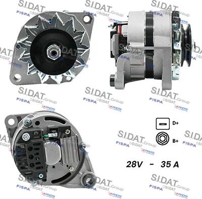 Fispa A24MA0001A2 - Alternator www.molydon.hr