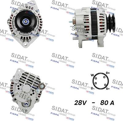 Fispa A24MH0141A2 - Alternator www.molydon.hr