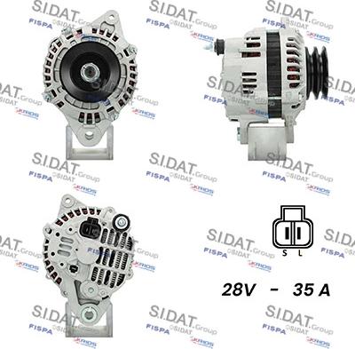 Fispa A24MH0129A2 - Alternator www.molydon.hr