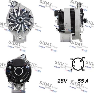 Fispa A24VA0079A2 - Alternator www.molydon.hr