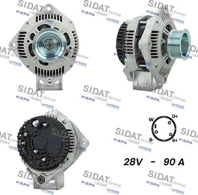 Fispa A24VA0106A2 - Alternator www.molydon.hr