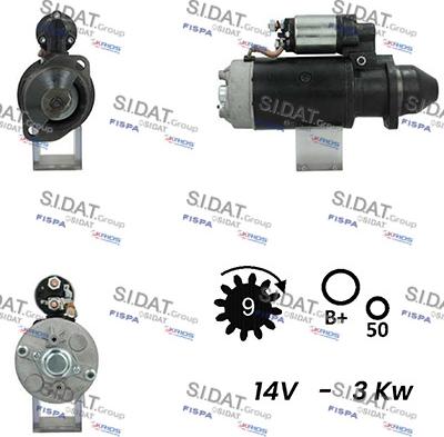 Fispa S12BH0493A2 - Starter www.molydon.hr