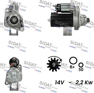 Fispa S12BH0444A2 - Starter www.molydon.hr