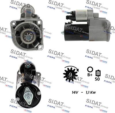 Fispa S12BH0440 - Starter www.molydon.hr