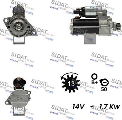 Fispa S12BH0450A2 - Starter www.molydon.hr