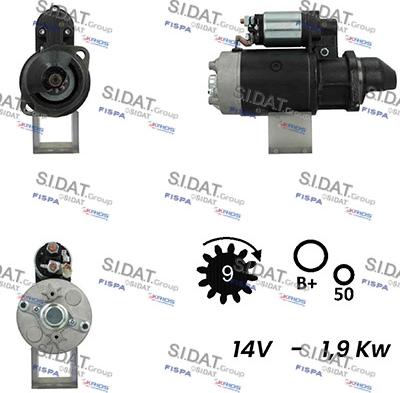 Fispa S12BH0467A2 - Starter www.molydon.hr