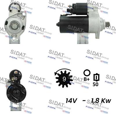 Fispa S12BH0438A2 - Starter www.molydon.hr