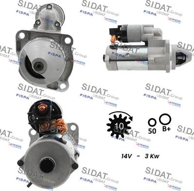 Fispa S12BH0666 - Starter www.molydon.hr