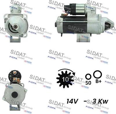 Fispa S12BH0663A2 - Starter www.molydon.hr