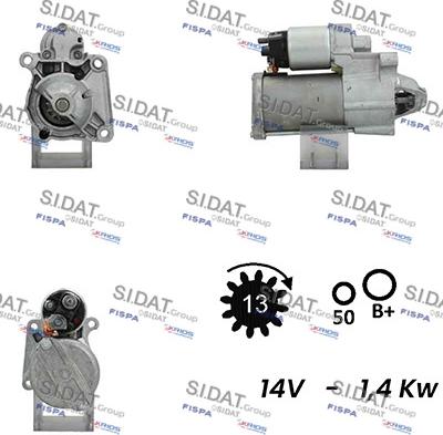 Fispa S12BH0610A2 - Starter www.molydon.hr