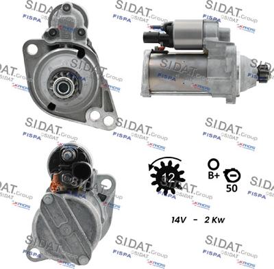 Fispa S12BH0892 - Starter www.molydon.hr